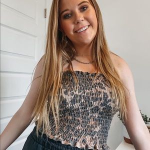 Tillys Cheetah Tube Top